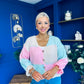 Laura Chunky Knit Cardi Green