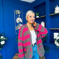 Aria Chunky Cardi Pink