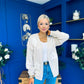 Fleur Chunky Knit Cardi Beige