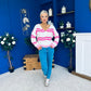 Mallory Chunky Knit Cardi Pink