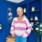 Mallory Chunky Knit Cardi Pink
