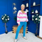 Mallory Chunky Knit Cardi Pink