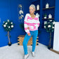 Mallory Chunky Knit Cardi Pink
