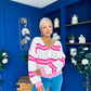 Mallory Chunky Knit Cardi Pink