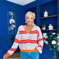 Mallory Chunky Knit Cardi Orange