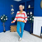 Mallory Chunky Knit Cardi Orange