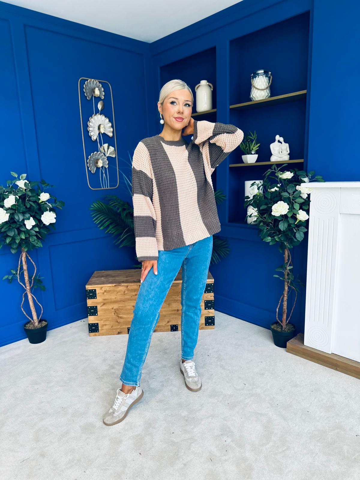 Dee Chunky Jumper Blush