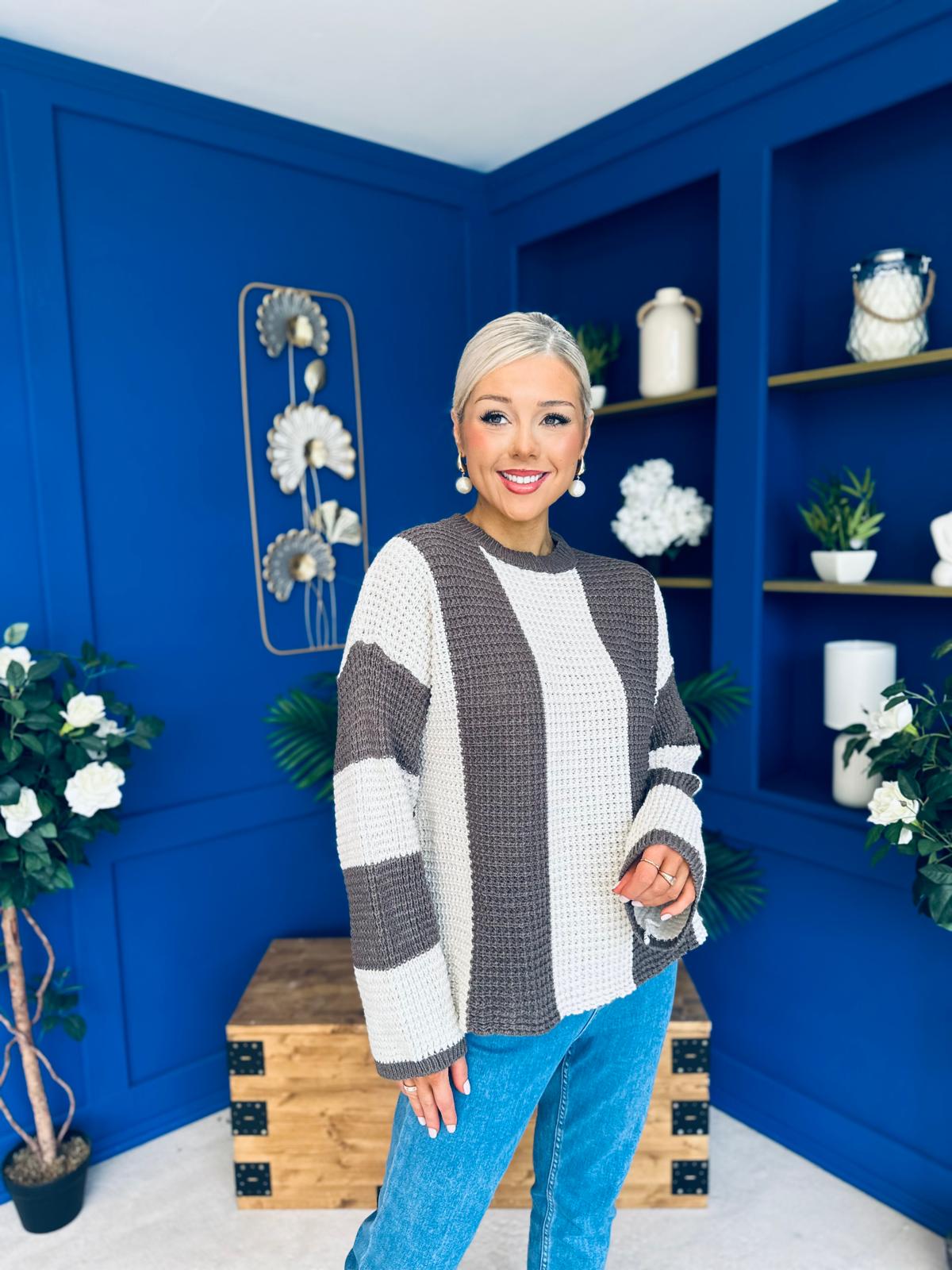Dee Chunky Jumper Beige
