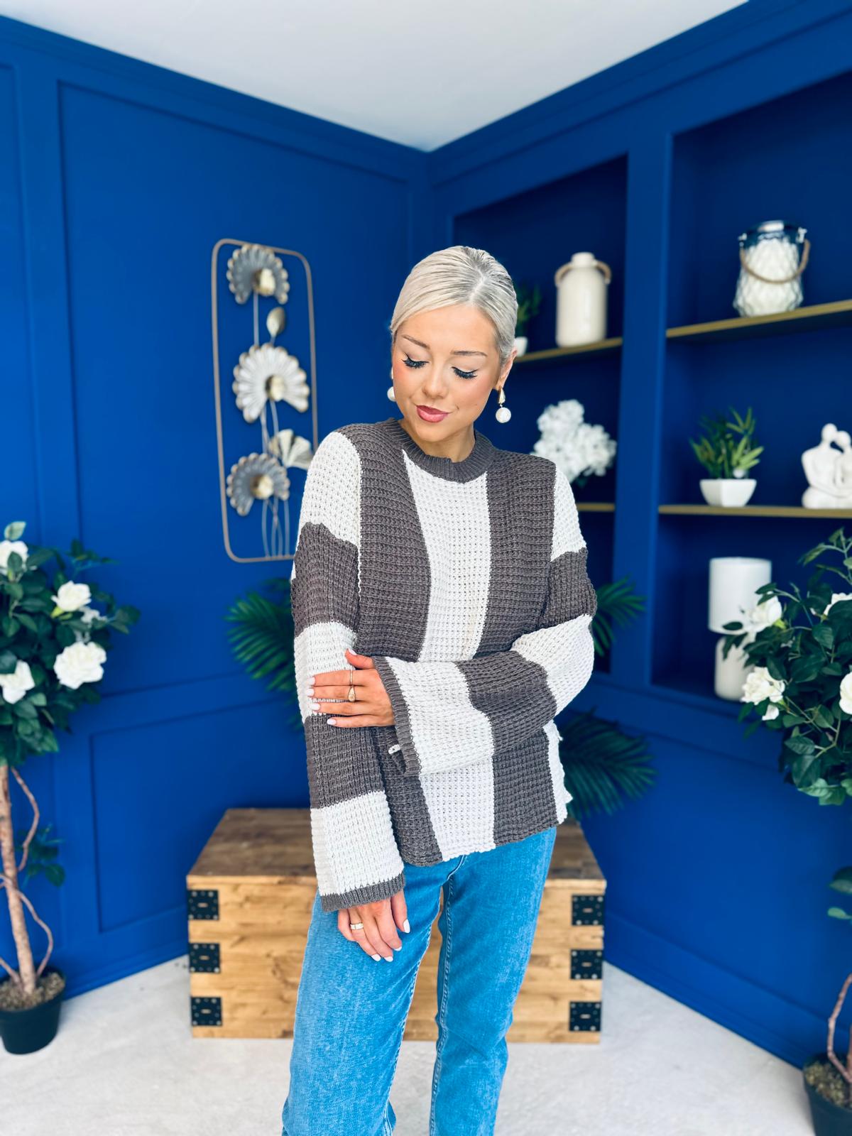 Dee Chunky Jumper Beige
