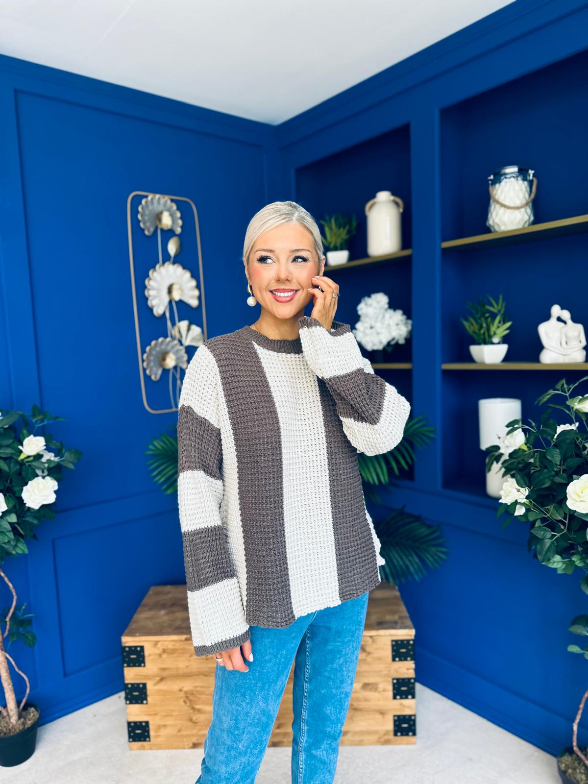 Dee Chunky Jumper Beige