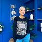 Nessa Detailed Sweatshirt Black