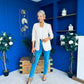 Evelyn Detailed Blazer Beige