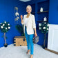 Evelyn Detailed Blazer Beige