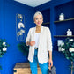 Evelyn Detailed Blazer Beige