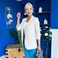 Evelyn Detailed Blazer Beige