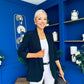 Evelyn Detailed Blazer Black