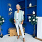 Evelyn Detailed Blazer Sage