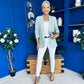 Evelyn Detailed Blazer Sage