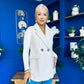 Ruth Longline Gilet Cream