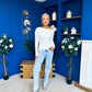 Ciara Shoulder Detailed Top White