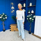 Ciara Shoulder Detailed Top White