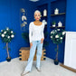 Niamh Long Sleeve Top White