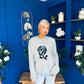 Rosie Chunky Knit Jumper Grey