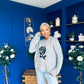 Rosie Chunky Knit Jumper Grey