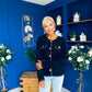 Miriam Detailed Cardi Black Pre Order 18 Sept