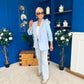 Lydia Detailed Blazer Pwr Blue