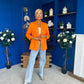 Lydia Detailed Blazer Amber