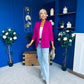 Lydia Detailed Blazer Fuchsia