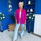 Lydia Detailed Blazer Fuchsia