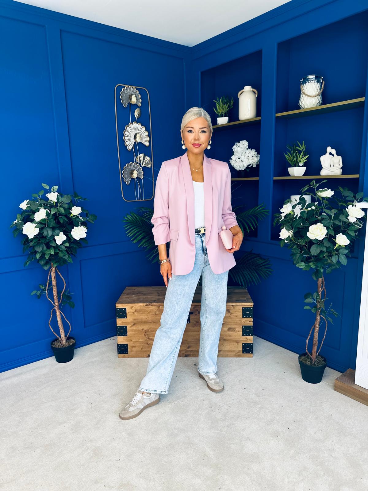 Lydia Detailed Blazer Mauve