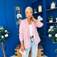 Lydia Detailed Blazer Mauve