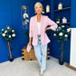 Lydia Detailed Blazer Mauve