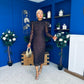 Naomi Puff Sleeve Lace Occasion Dress Coco