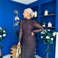 Naomi Puff Sleeve Lace Occasion Dress Coco