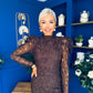 Naomi Puff Sleeve Lace Occasion Dress Coco