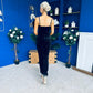 Tabitha Bow Detail Occasion Jumpsuit Black