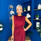 Ethna Occasion Maxi Dress Burgundy