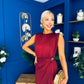 Ethna Occasion Maxi Dress Burgundy