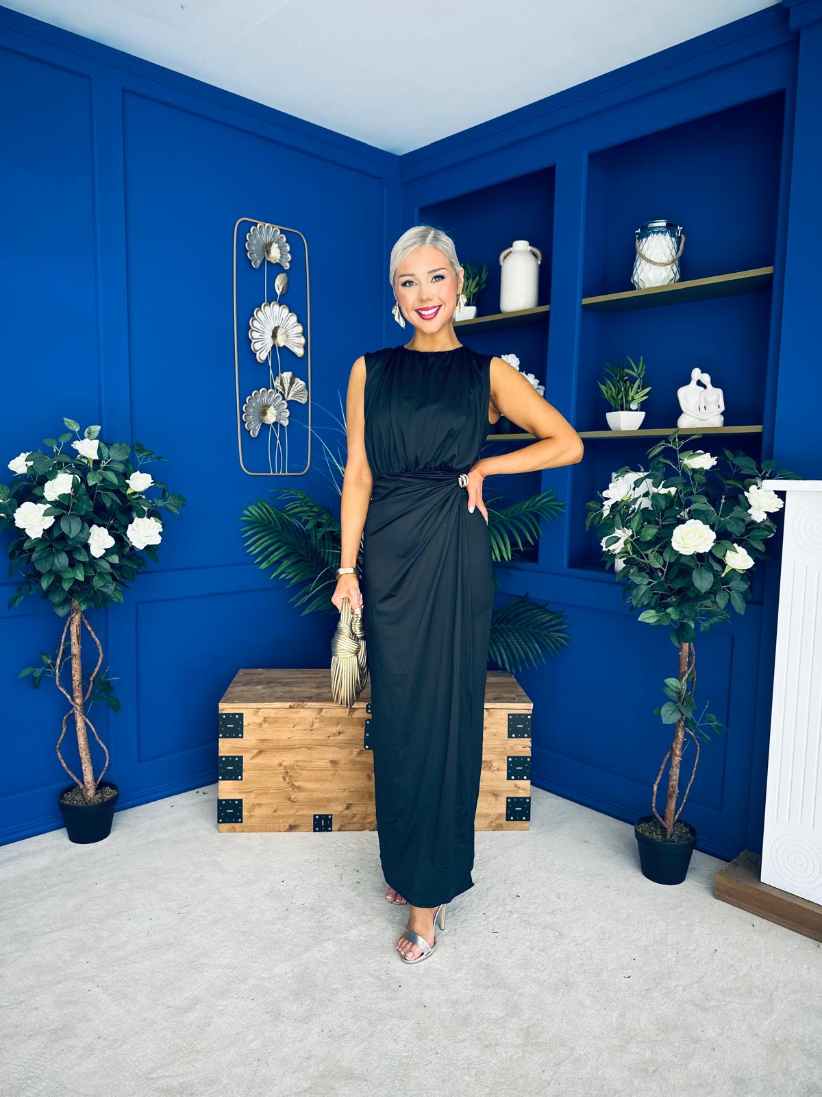 Ethna Occasion Maxi Dress Black