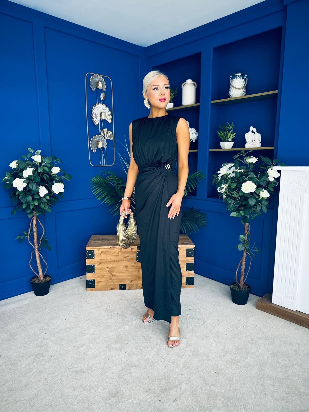 Ethna Occasion Maxi Dress Black