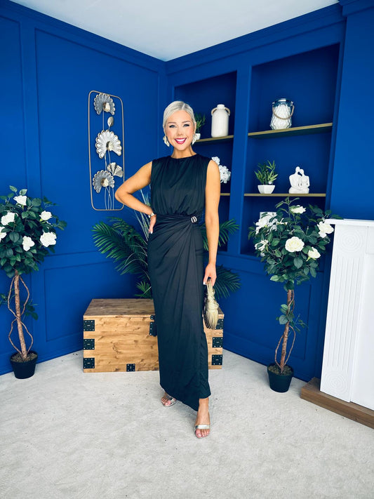 Ethna Occasion Maxi Dress Black