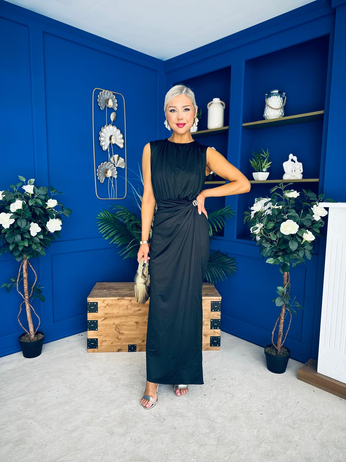Ethna Occasion Maxi Dress Black