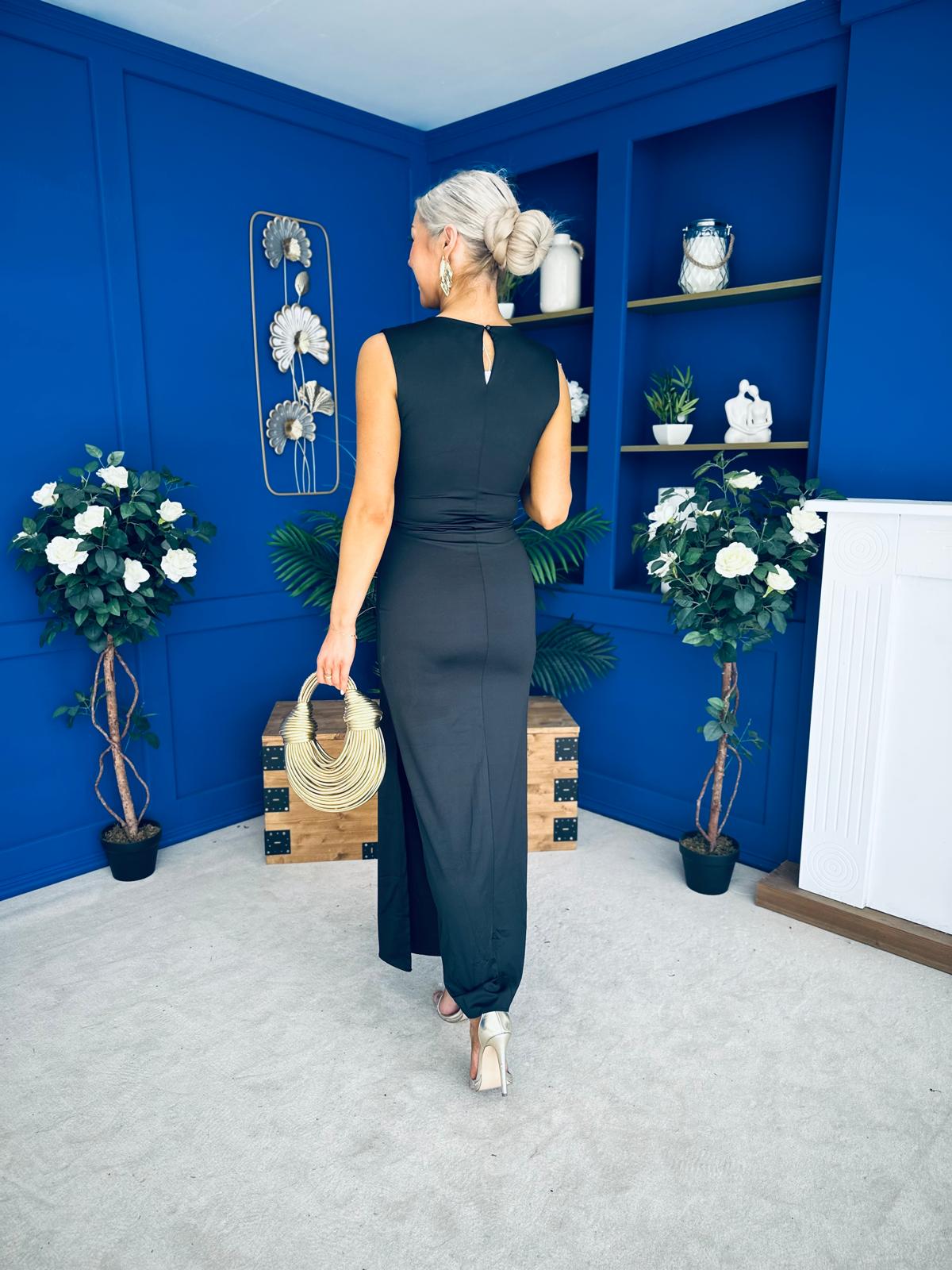 Ethna Occasion Maxi Dress Black