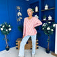 Cathy Detailed Jumper Blush