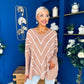 Cathy Detailed Jumper Beige