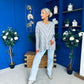 Cathy Detailed Jumper Grey